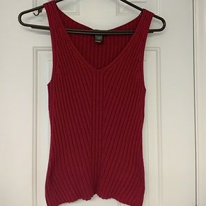 Sleeveless sweater